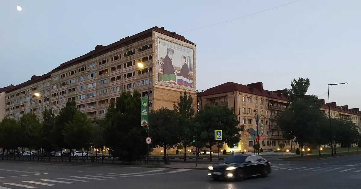 Грозный — вид аэропорта