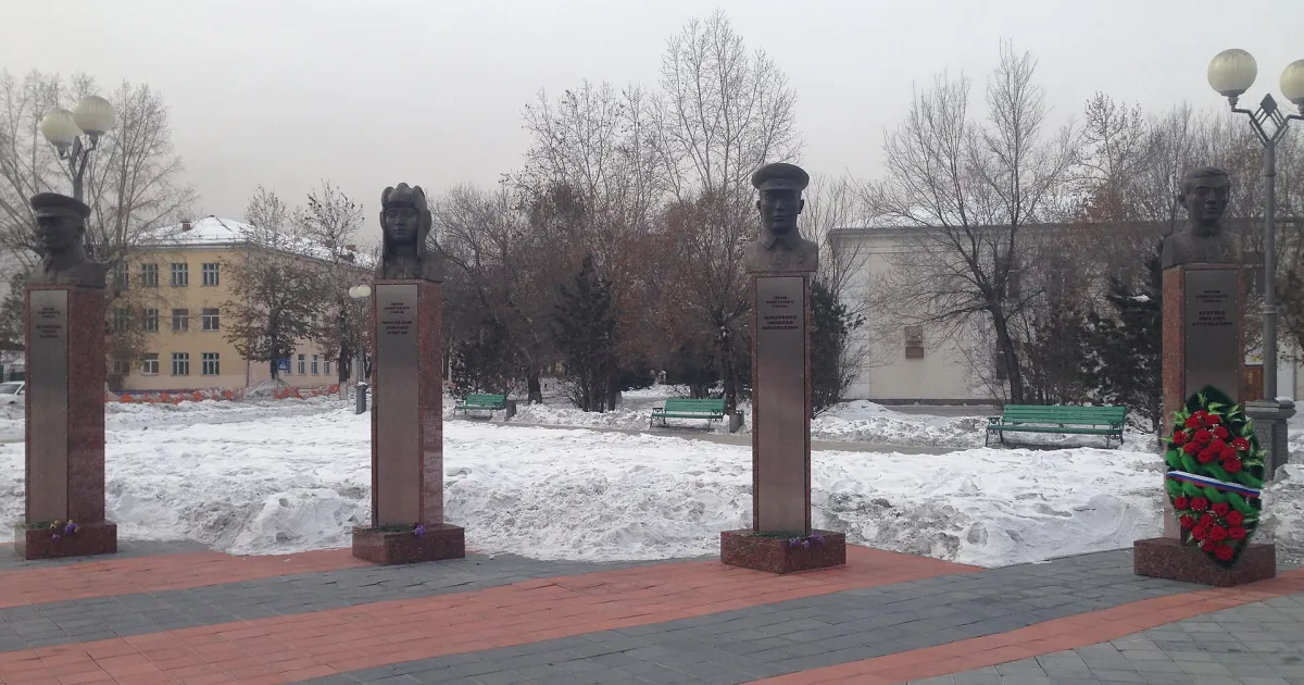 Кызыл — вид аэропорта