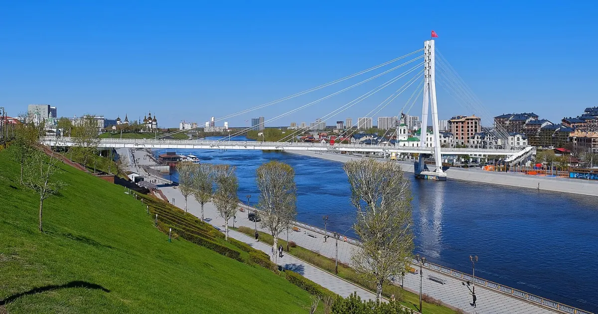 Тюмень — вид города